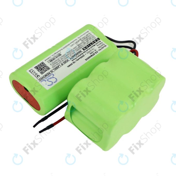 Akku batterie für Zepter PWC 400 Turbohandy, 3000mAh, Ni-MH, 12V, E-1486, HQ