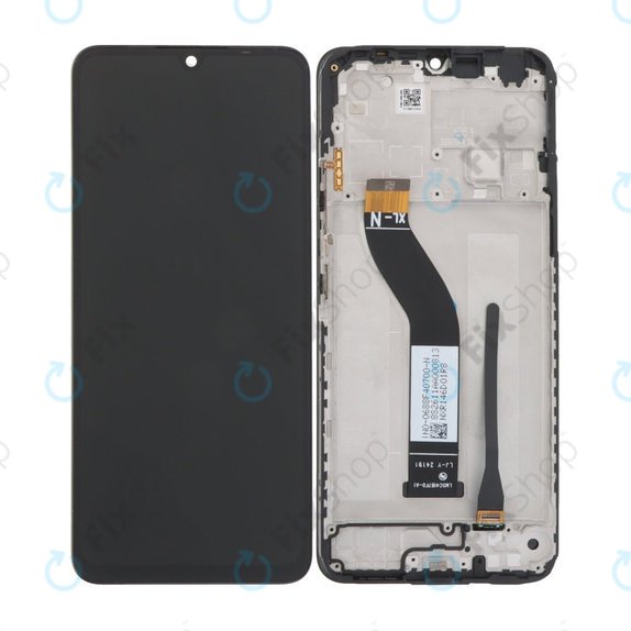 Xiaomi Redmi 14C 4G, Poco C75 - LCD Display + Touchscreen Front Glas + Rahmen (Midnight Black) OLED