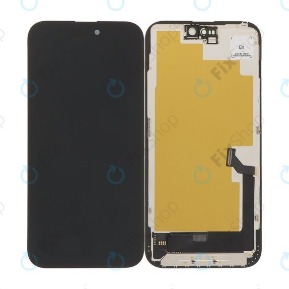 Apple iPhone 15 Plus - LCD Display + Touchscreen Front Glas + Rahmen Hard OLED FixPremium
