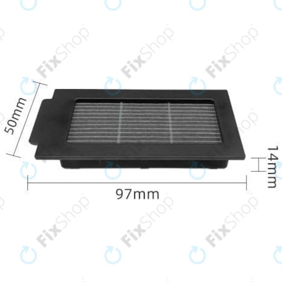 HEPA-Filter, 2 Stk. für Ecovacs Deebot T50 Omni, T50 Pro Omni, T50 Max, T50 Max Pro Omni