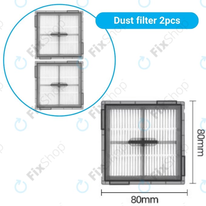 Xiaomi Roborock Q10-series, S8 Pro, S8 Pro Plus - Komplett-set