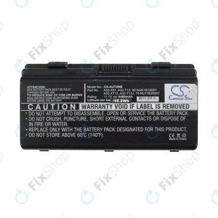 Akku batterie für Asus X51RL, T12Jg, T12C, X51L, 4400mAh, Li-Ion, 11.1V, A32-X51, HQ