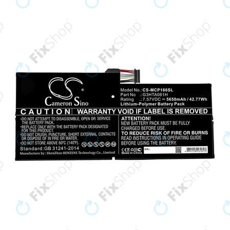 Microsoft Surface Pro 7 - Akku Batterie G3HTA061H 5650mAh HQ
