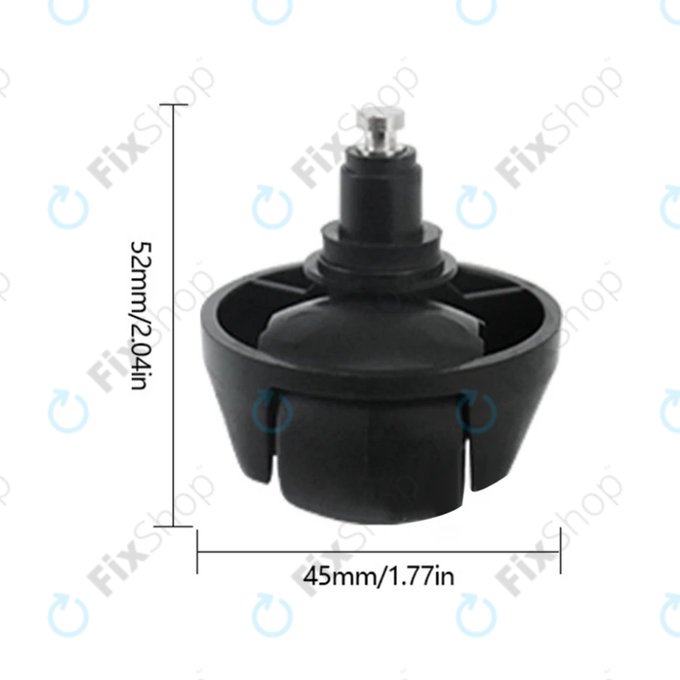 Xiaomi Dreame L10 Pro, L10 Ultra, X-series - Vorderrad (Schwarz)