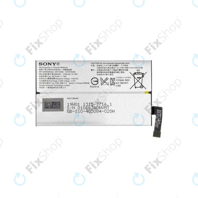 Sony Xperia 10 - Akku Batterie SNYSQ68 2870mAh - 1315-7716 Genuine Service Pack