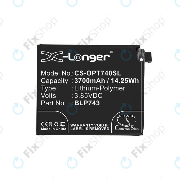 OnePlus 7T - Akku Batterie BLP743 3700mAh HQ