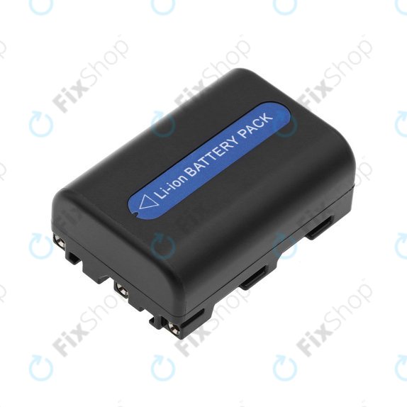 Batterie für Sony CCD-TR108, Cyber-shot DSC-S50, 1300mAh, Li-Ion, 7.4V, NP-QM51, HQ