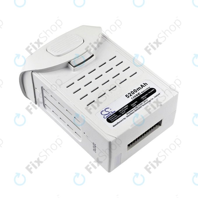 Akku batterie für DJI Phantom 4, 5200mAh, Li-Pol, 15.2V, HQ