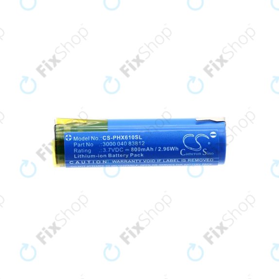 Akku batterie für Oral-B Genius X, Philips HX6100 Series, 800mAh, Li-Ion, 3.7V, 3000 040 83812, HQ