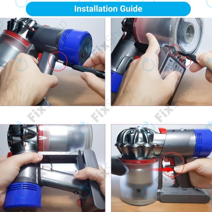 Dyson V7 - Akku Batterie 968670-02, 968670-03 Li-Ion 21.6V 2200mAh