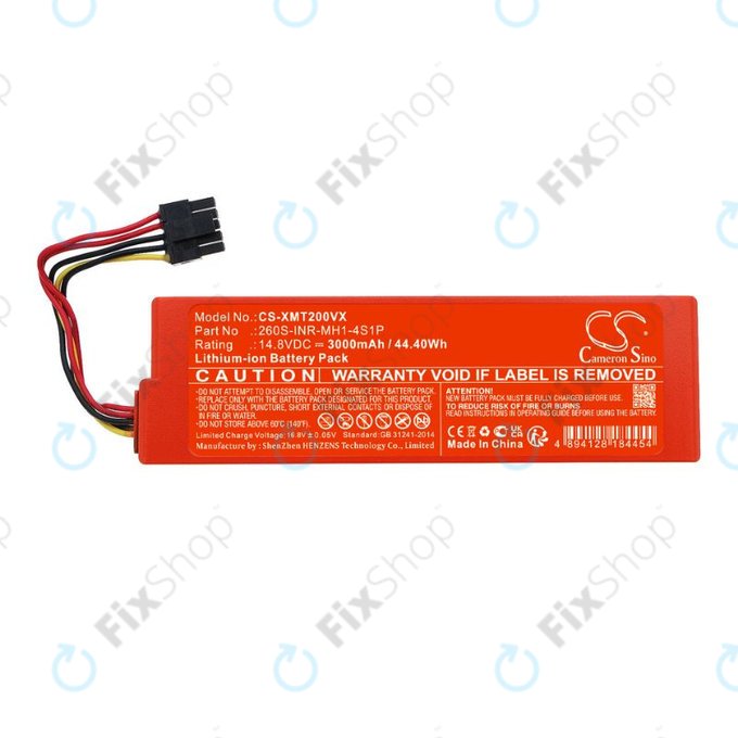 Xiaomi Mi Robot Vacuum Mop 2 (Mijia 2C), 2Pro - Akku Batterie 260S-INR-MH1-4S1P Li-Ion 14.8V 3000mAh HQ