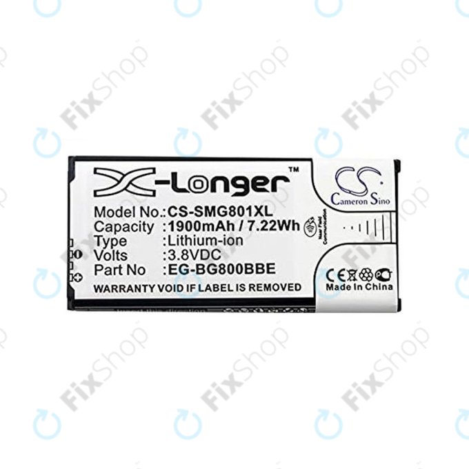 Samsung Galaxy S5 Mini G800F - Akku Batterie EB-BG800BBE 1900mAh HQ