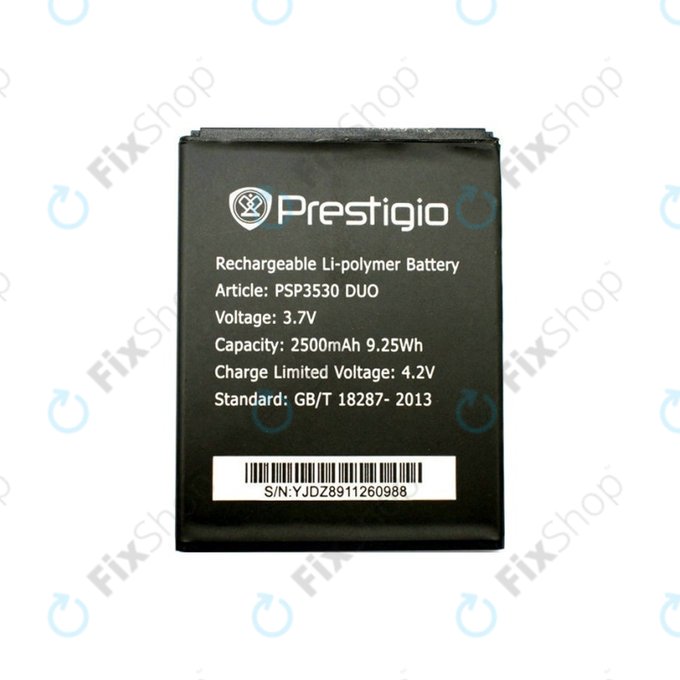 Prestigio MY, D3 - Akku Batterie PSP5530, PSP3530 DUO 2500mAh