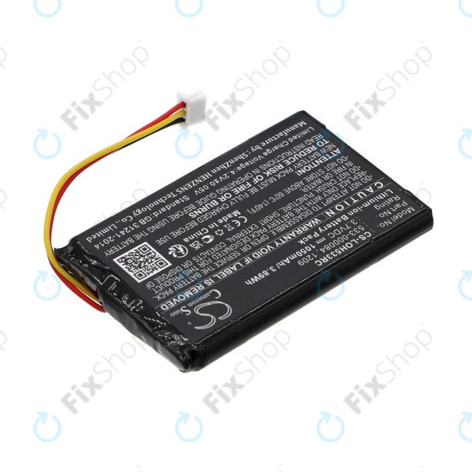Akku batterie für Logitech Harmony Touch, Ultimate, 1050mAh, Li-Ion, 3.7V, 533-000083, HQ