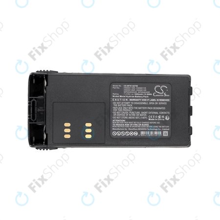 Batterie für Motorola GP1280, GP140, GP320, GP540, HT1200, MTX850, Pro5150, 1800mAh, Ni-MH, 7.2V, HNN9011BR, HQ