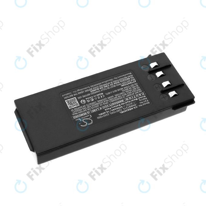 Akku batterie für Hiab 077 Hiduo, 088CL, 095, 2000mAh, Ni-MH, 7.2V, RNBB7215, 2.250.1000, HQ