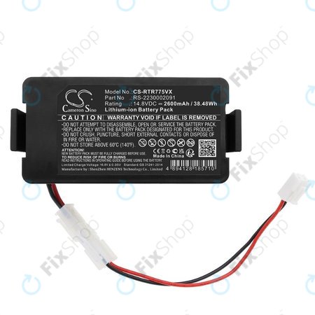Rowenta RR7774, RR7755, Tefal RG7765 - Akku Batterie RS-2230002091 Li-Ion 14.8V 2600mAh HQ