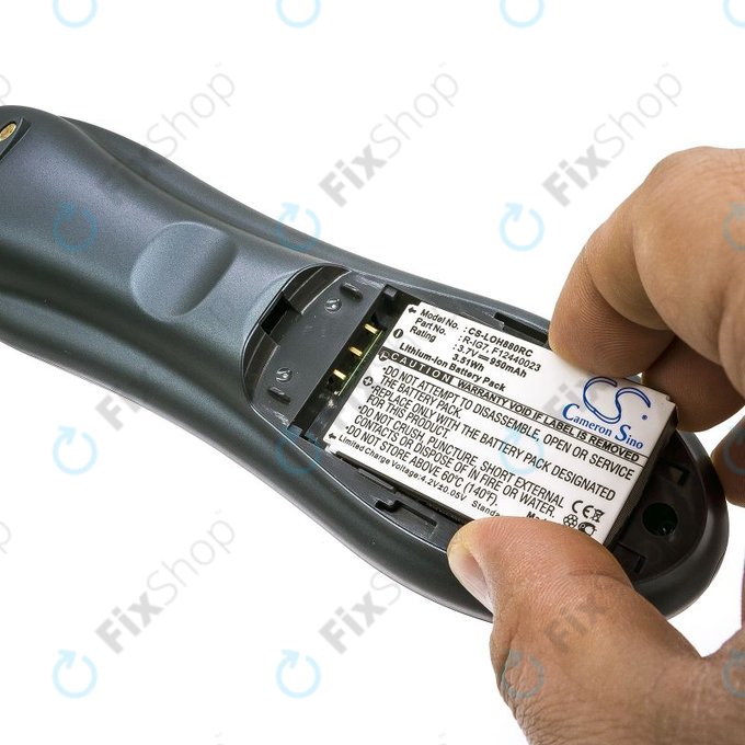 Akku batterie für Logitech Harmony 720, 780, 880, 890, 900, 950mAh, Li-Ion, 3.7V, R-IG7, HQ