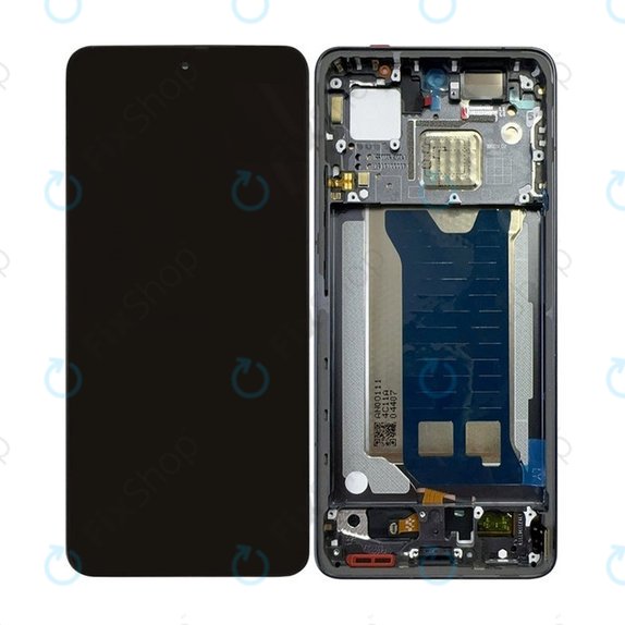 Xiaomi Poco F7 Pro - LCD Display + Touchscreen Front Glas + Rahmen (Black) OLED