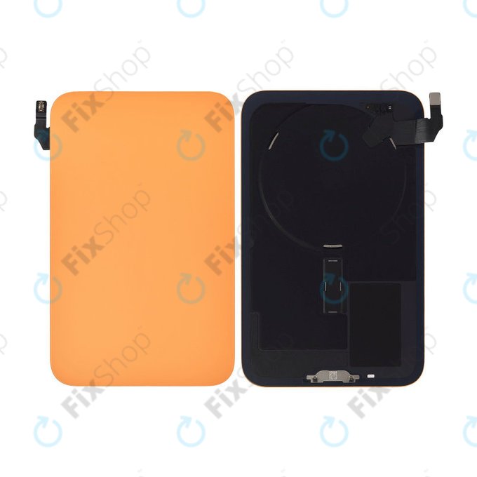 Glas der Rückabdeckung für iPhone 17 Pro, Orange, Pulled A