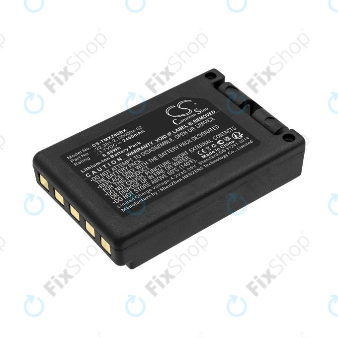 Akku batterie für Tele Radio TG-TXMNL, 2400mAh, Li-Ion, 3.7V, D00004-02, HQ