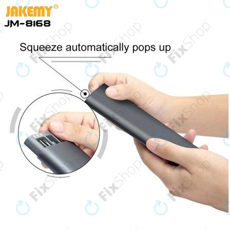 Jakemy JM-8168 - Magnetischer Mehrzweck-Präzisionsschraubendreher-Satz 24in1