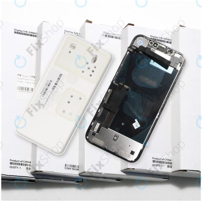 Apple iPhone 11 Pro - LCD Display + Touchscreen Front Glas + Rahmen - 661-15931 Genuine Service Pack