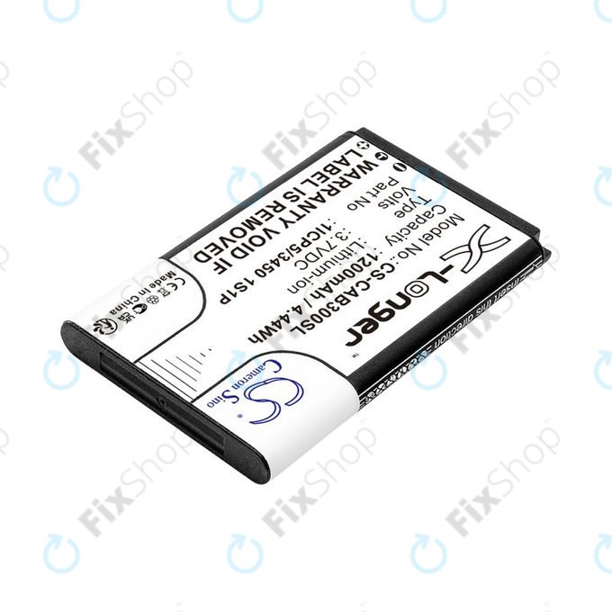 Akku batterie für Cat B30, 1200mAh, Li-Ion, 3.7V, 1ICP5/3450 1S1P, HQ