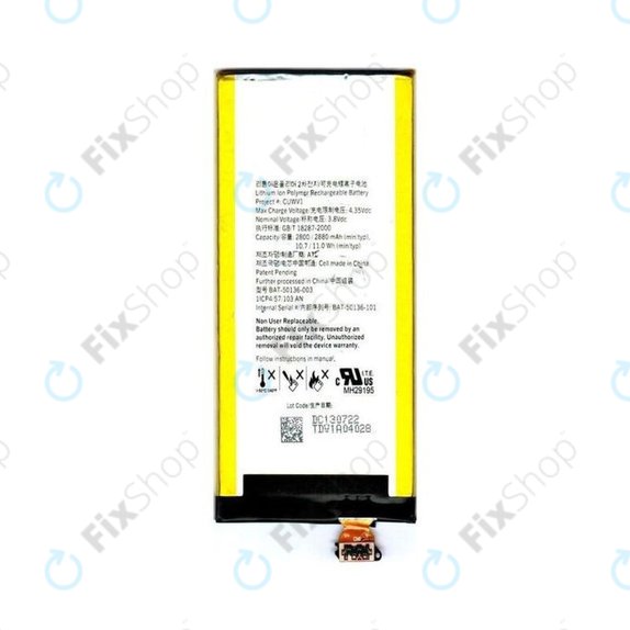 Blackberry Z30, Leap - Akku Batterie BAT-50136-101 2880mAh