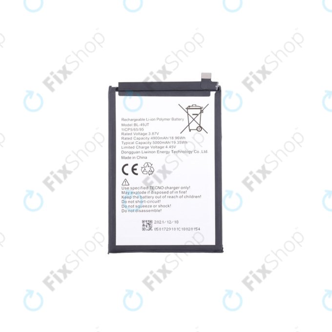 Tecno Spark 20 - Akku Batterie 5000mAh