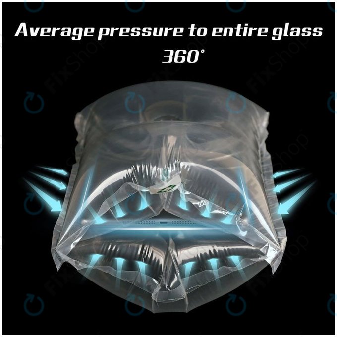 2UUL - Luftpresse für die Glasreparatur von Telefonas (80 bags)