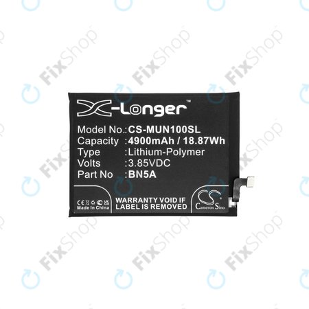 Xiaomi Poco M3 Pro, Redmi Note 10 - Akku Batterie BN5A 4900mAh HQ