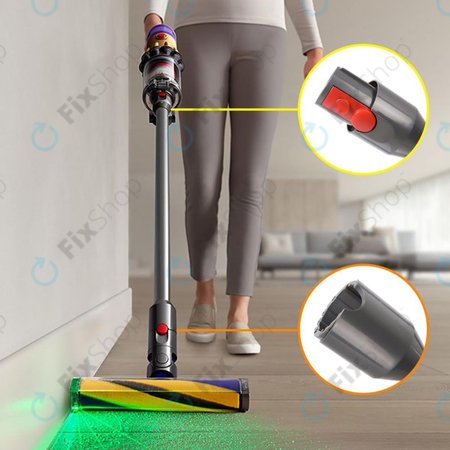 Dyson V12 - Absaugstab (Silber)