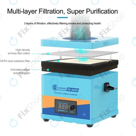 Sunshine SS-6605 - Rauchreiniger