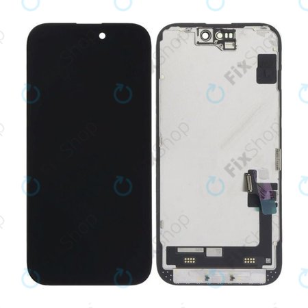 Display Soft OLED für iPhone 15 - Touchscreen + Rahmen, DIAGNOSTIC