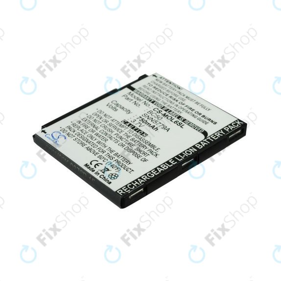 Akku batterie für Motorola Aura, SLVR L2, L7, L9, 750mAh, Li-Ion, 3.7V, BC50, HQ
