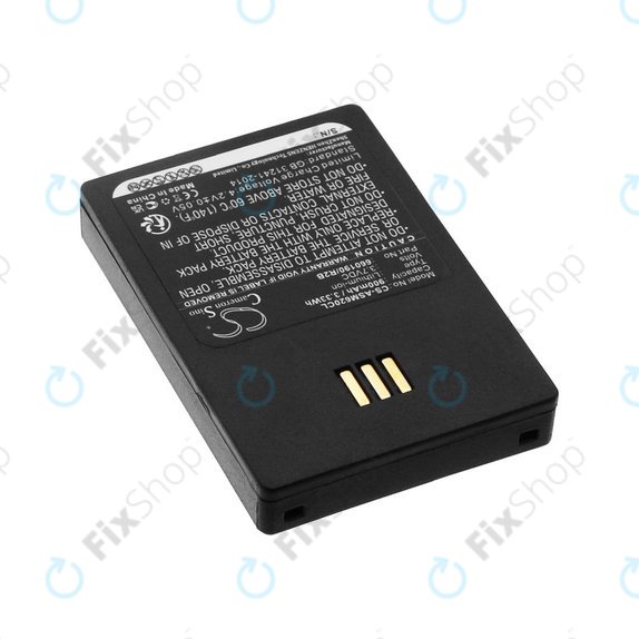 Batterie für Siemens Openstage WL3, Ascom, Aastra, Innovaphone, 900mAh, Li-Ion, 3.7V, 660190/R2B, HQ