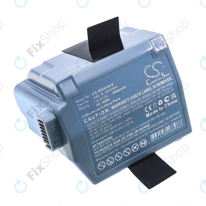Akku batterie für iRobot Roomba S9, S9+, 4400mAh, Li-Ion, 14.4V, ABL-B, HQ