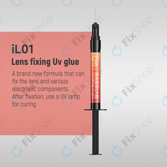 iFixes iL01 - UV-Kleber zum Befestigen von Linsen, 5ml
