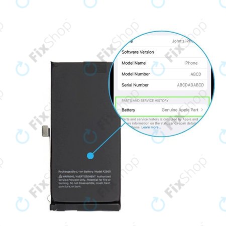 Akku für iPhone 13 Mini | 661-22374 | 2406mAh | Genuine Apple