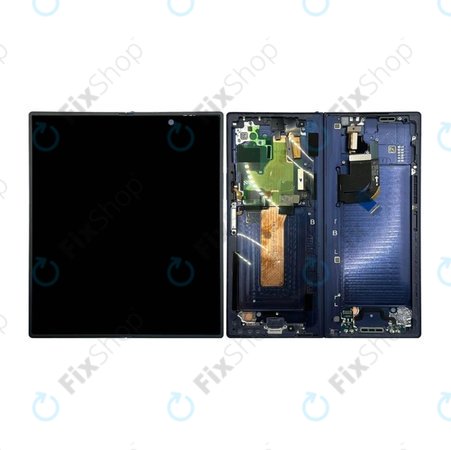 Samsung Galaxy Z Fold 6 F956B - LCD Display + Touchscreen Front Glas + Rahmen (Navy) - GH82-35042C Genuine Service Pack