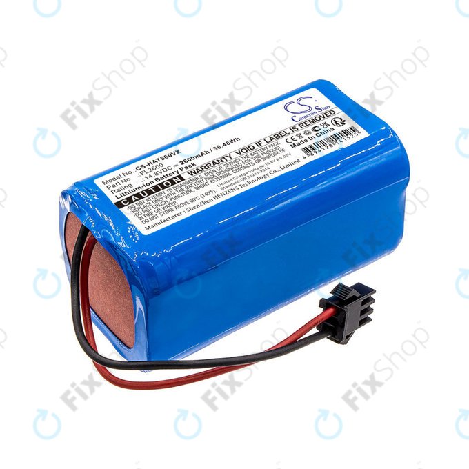 Batterie für Eufy Robovac 11, Haier TAB T550, Haier TAB560, 2600mAh, Li-ion, 14.8V, FL2600, HQ