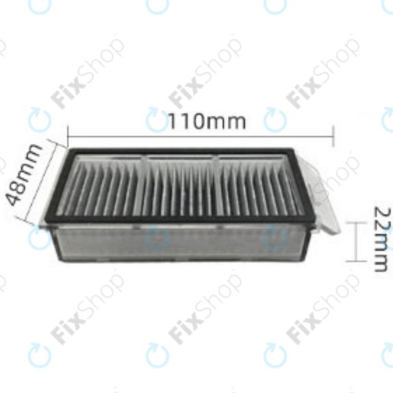 HEPA-Filter, 2 Stk. für Xiaomi Dreame X50 Ultra, L40s Pro Ultra, Mova V50 Ultra, P60