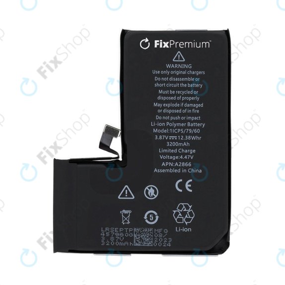 Akku Batterie für iPhone 14 Pro, 3200mAh, DIAGNOSTIC