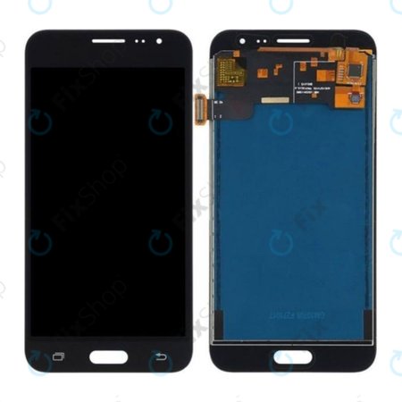 Samsung Galaxy J3 J320F (2016) - LCD Display + Touchscreen Front Glas (Black) OLED