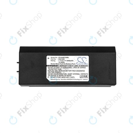 Batterie für Hiab XS Drive, 2000mAh, Ni-MH, 7.2V, HIA7220, HQ