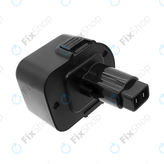 Akku batterie für Black & Decker Cd1202, 2100mAh, Ni-MH, 12V, PS130A, HQ
