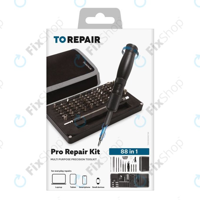 SBS - Reparaturset Pro für Smartphones und Laptops 88in1