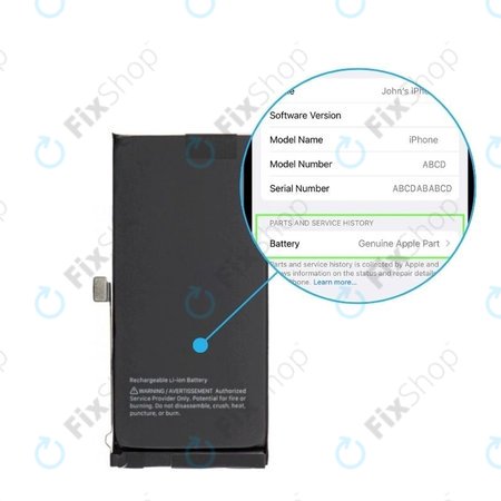 Akku für iPhone 15 Plus | 661-37207 | 4383mAh | Genuine Apple