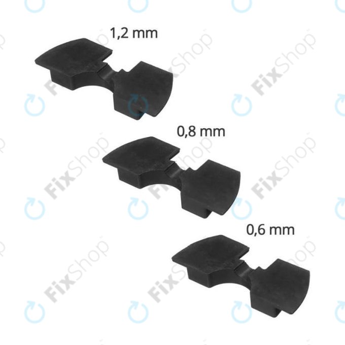 Xiaomi Mi Electric Scooter 1S, 2 M365, Essential, Pro, Pro 2 - Vibrationsdämpfer (Black) - 3Stk.